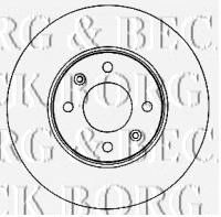 BORG & BECK bbd4579 -  Тормозной диск